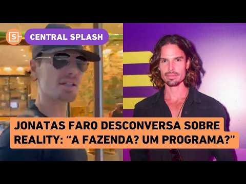 Jonatas Faro confronted about A Fazenda and dodges the question; leaked list with potential cast,...