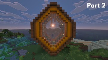 Minecraft Tutorial: How to build an Aesthetic Honeycomb Shaped Bee farm Part 2