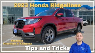 2023 Honda Ridgeline Tips and Tricks