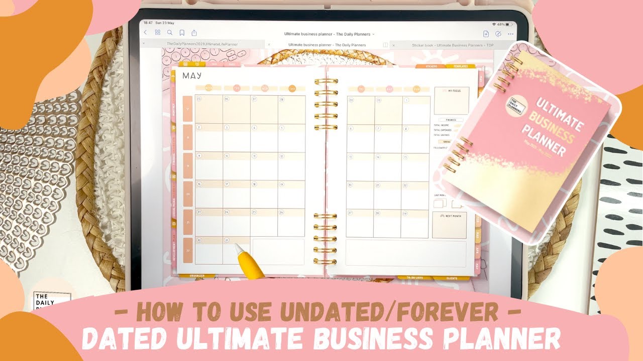 Ultimate Business Planner How to use the Business Planner Forever