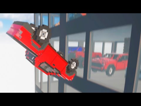 Cars Falls Out Of The Building | Teardown