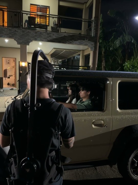 #pov focused andrea and edge haha (behind the scenes of the fight scene in sugal music video)