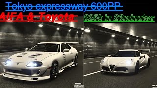 GT7|4C & Supra RZ Tokyo expressway 600PP event