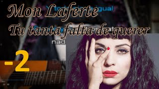 (-2) Tu tanta falta de querer - Mon Laferte - Karaoke