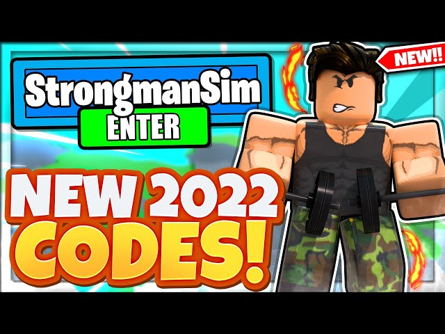 Códigos gratuitos do simulador Roblox Strongman e como resgatá-los (agosto  de 2022) - MMORPGPLAY