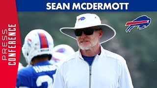 Sean McDermott Talks Wrapping Up Camp In Rochester, First Preseason Game & More! | Buffalo Bills