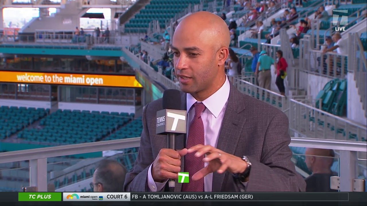 Miami Open Tournament Director James Blake - 2019 Miami Desk Interview