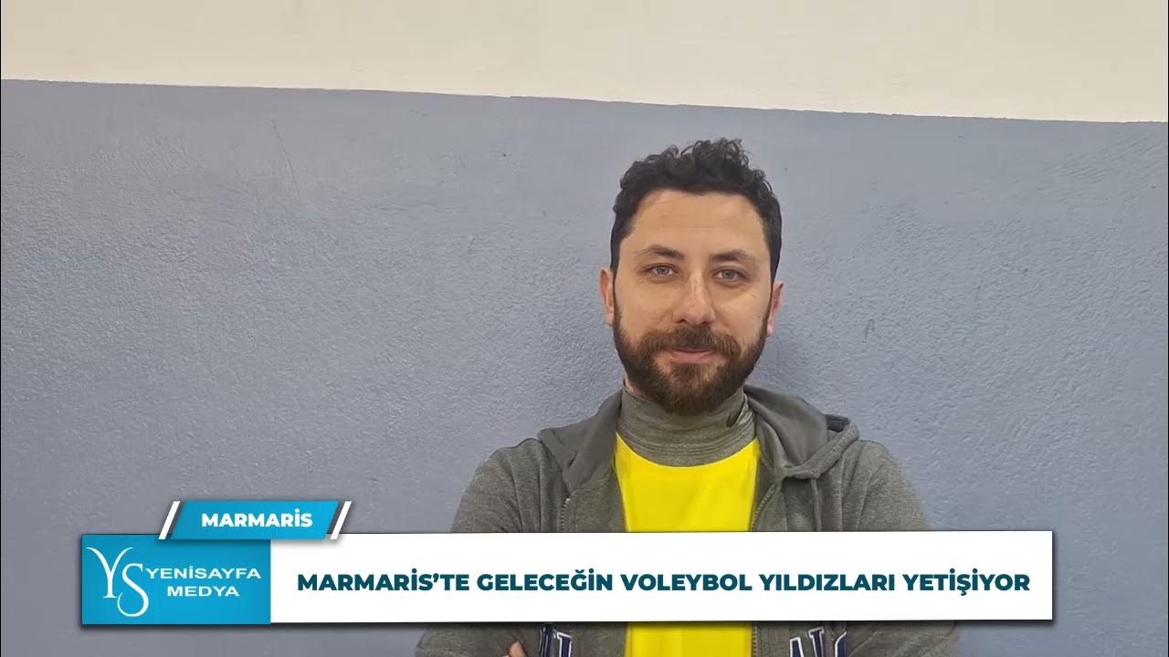 Marmaris’te Geleceğin Voleybol Yıldızları Yetişiyor
