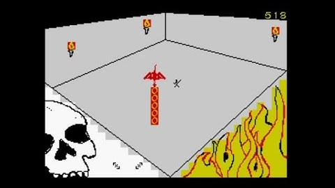 La Última Mazmorra (2021) Walkthrough, ZX Spectrum