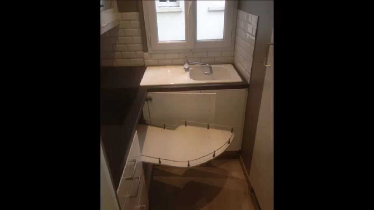 Agencement et optimisation d'une petite cuisine parisienne 4m2 www ...