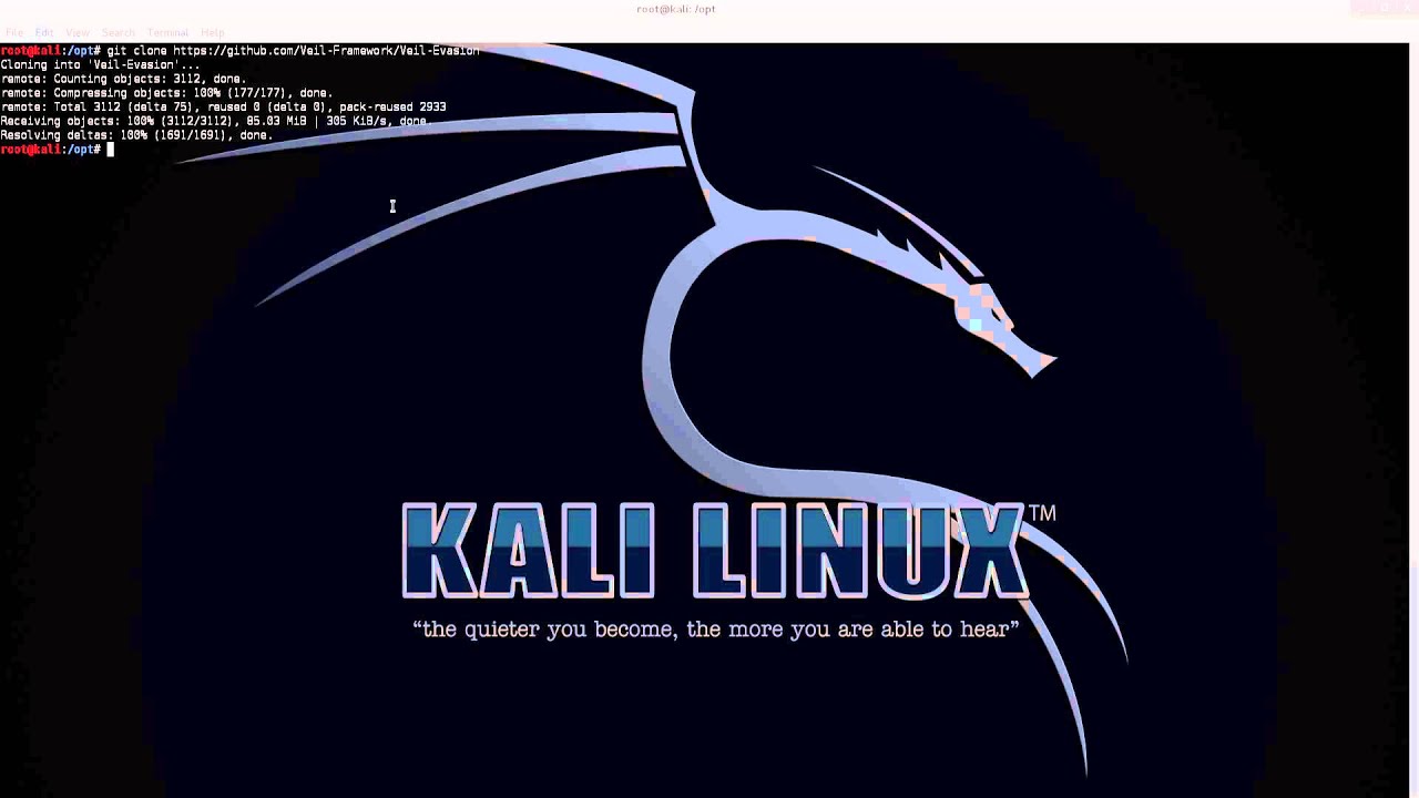 how to install veil framework tutorial kali pdf - YouTube
