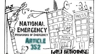 National Emergency | Article 352 | Emergency Provisions | Indian Polity | Ideal Bibliotheca