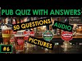 #6 LOCKDOWN PUB QUIZ. Music, Picture and Connection rounds.