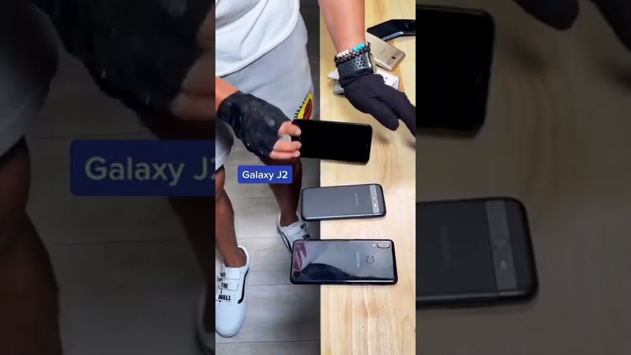 Older Samsung Phones Put To The TEST Break Galaxy