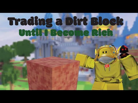 Trading a Dirt Block Until I Become Rich in High Realms! (Pt. 1)