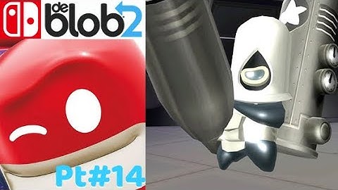 De Blob 2 Walkthrough Gameplay - Part 14 - University goes Black! | Nintendo (Switch)