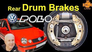 VW Polo Rear Brake Shoe Replacement - Polo Drum Brakes