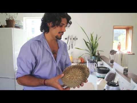 Fresh Coconut & Durian Smoothie Recipe
