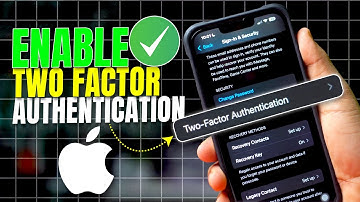 How to Enable Two-Factor Authentication for Apple ID on iPhone | Apple ID Security Settings