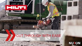 Hilti DSH 600-22 Battery Cut-Off Saw | Cut through applications with ease | #Uncompromise with Nuron