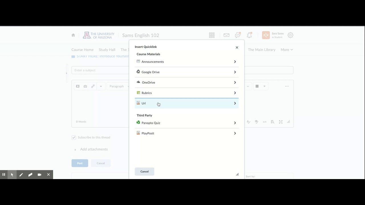 Insert Photo into D2L Discussion Board Post YouTube
