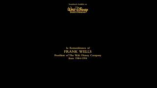 Walt Disney Pictures The Lion King 1994, 2011 Closing