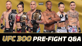 Ufc 300: Pereira Vs. Hill Live People's Pre-Fight Show | Mma Fighting