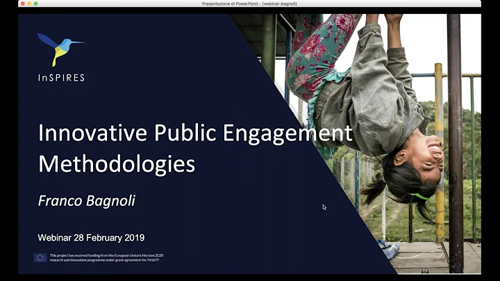 InSPIRES webinar on Innovative Public Engagement M...