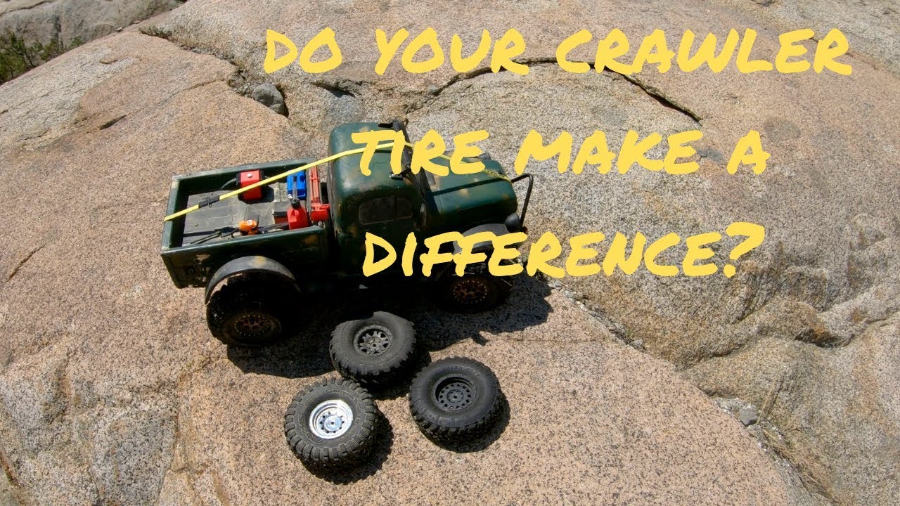 Crawler Tire Shoot Out Do Tires Make A Difference YouTube
