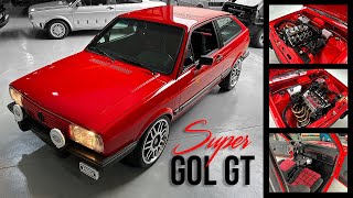 SUPER GOL GT: 2.4 16v Billet, interna Alcantara com bancos Tartan e muito, mas muito bom gosto!