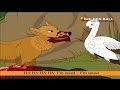 Jackal and Crane - Story In English  English Stories  Moral Bedtime Stories For Kids In English