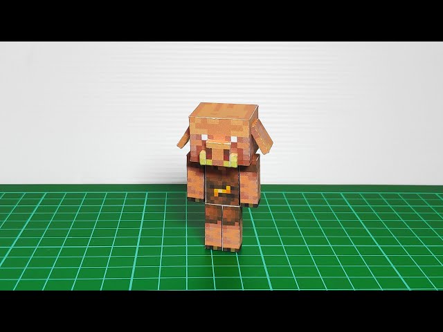 PaperCraft - Minecraft 3, Feito No Illustrator por Egon - L…