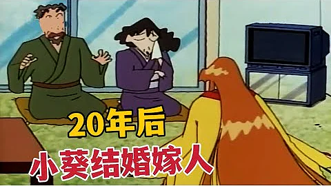 【蠟筆小新】20年後小葵結婚嫁人，廣志和美伢哭成淚人#蠟筆小新 #動漫解說 #二次元#shorts - 天天要聞