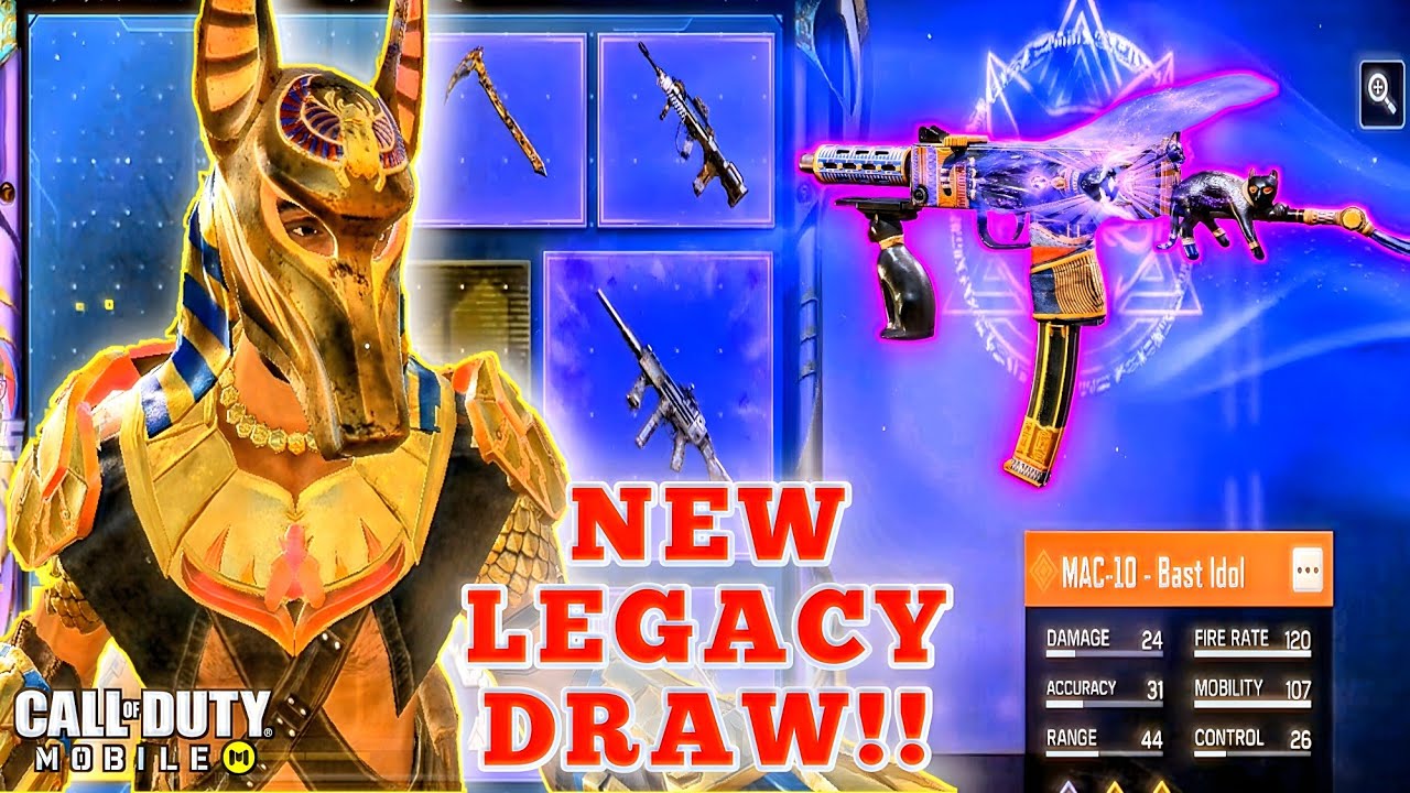 THE LAST LUCKY DRAW SEASON 6 NEW LEGACY WEAPON 🙀 + THE PHARAOH SALAH 🤯 ...