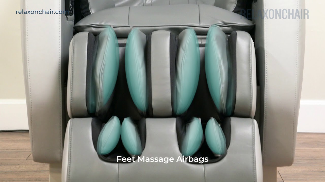 RELAXONCHAIR MKV Massage Chair Foot Massager YouTube