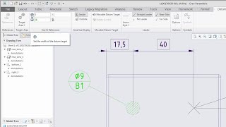Intelligent Built-In Target Areas in Drawings