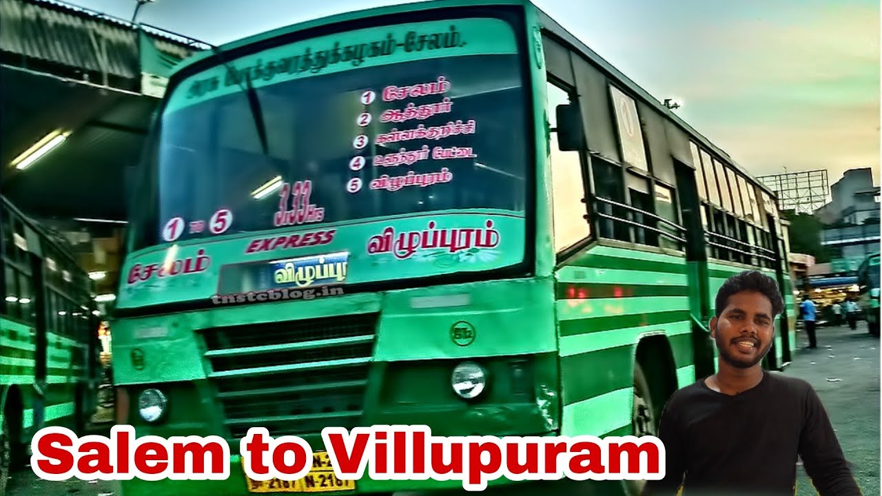 Salem to Villupuram buscabin ride|சேலம் to விழுப்புரம் bus vlogs|