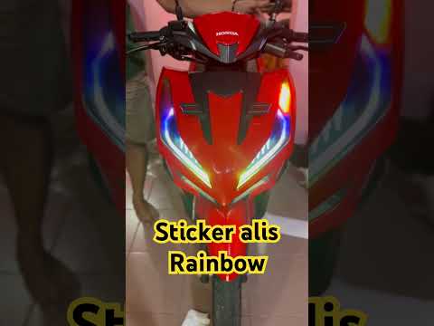 STICKER ALIS RAINBOW #stikermurah #vario #vario125 #vario150 #scoopy #scoopybaru