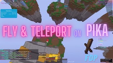 Fly & Teleport on Pika Network - FDP Client