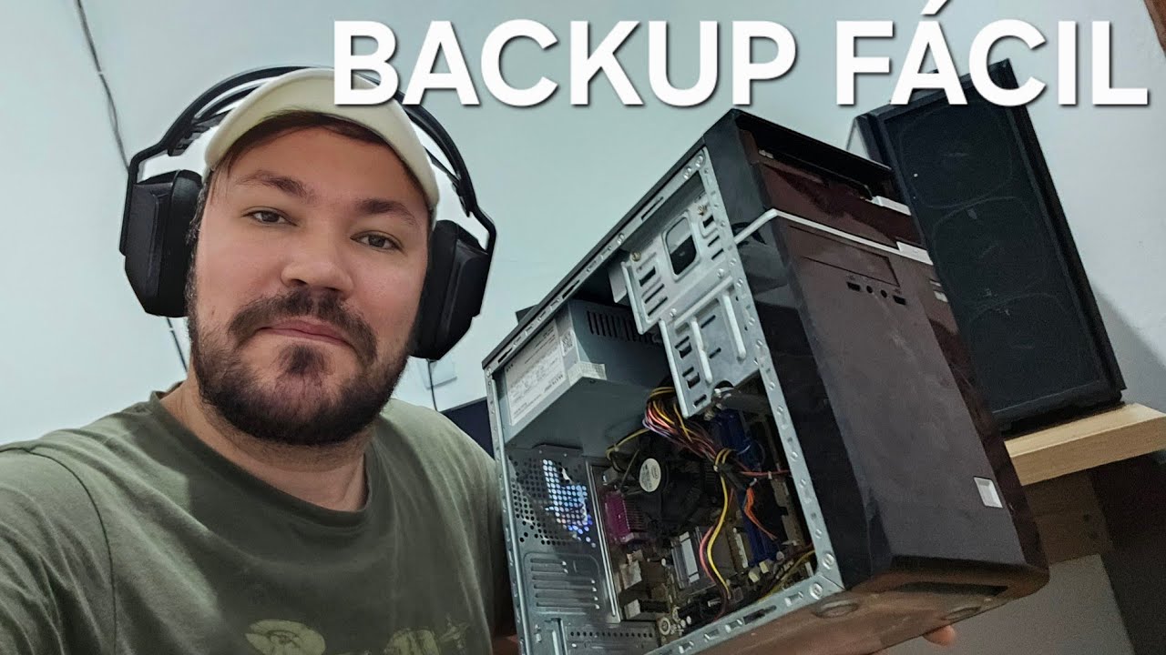 Como Fazer Backup FÁCIL do Seu Computador Sem Ter HD Externo ou Nuvem