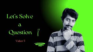 General Aptitude Question Solved | Video 5 | GATE | CAT | Free Book | Quantitative Aptitude |