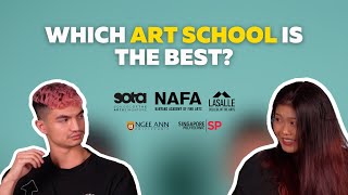 Which Art School In Singapore Is The best? - NAFA, LASALLE, SOTA, SP, NP