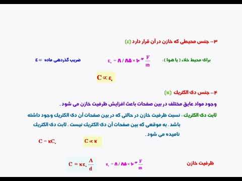 تصویری: نحوه تعیین ثابت دی الکتریک