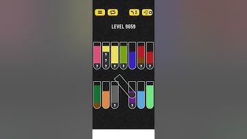 water sort puzzle level 9659