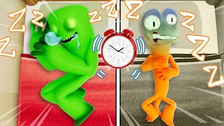 Ultimate Challenge: Wake Up Green | Rainbow Friends 3D Animation