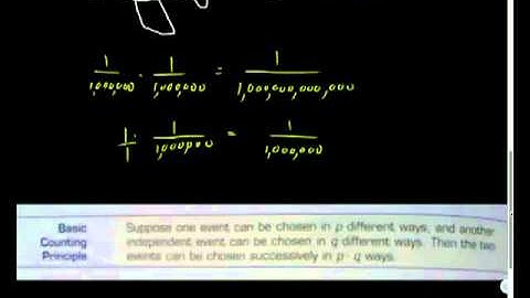 Permutations and Combinations 1