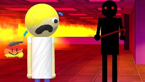 WHY IS THE BUILDING ON FIRE?! (Baldi