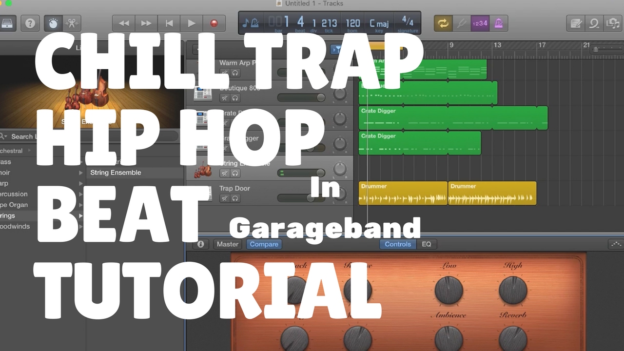 how to make hip hop beats on garageband