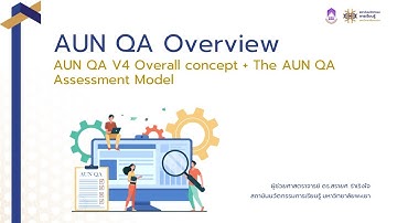 clip4  AUN QA V4 Overall concept +  The AUN QA Assessment Model