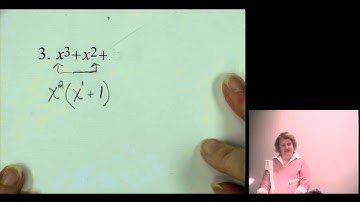 Factoring by grouping Part 2